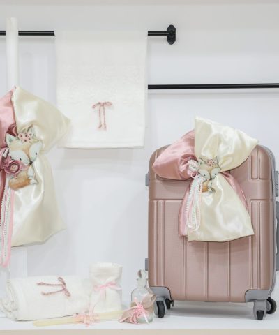 Σετ βάπτισης με βαλίτσα "Αλεπουδίτσα"