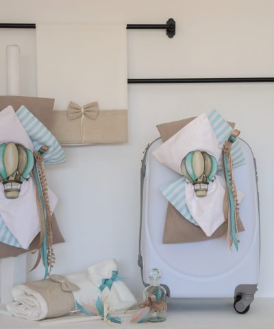 Σετ βάπτισης "Αερόστατο"