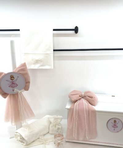 Σετ βάπτισης με μπαουλάκι νεράιδα