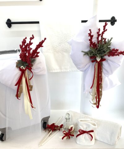 Σετ βάπτισης Χριστουγεννιάτικο