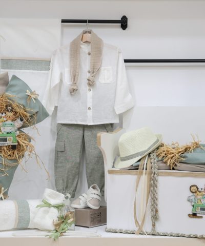 Σετ βάπτισης με βαλίτσα "Ζωάκια της ζούγκλας"