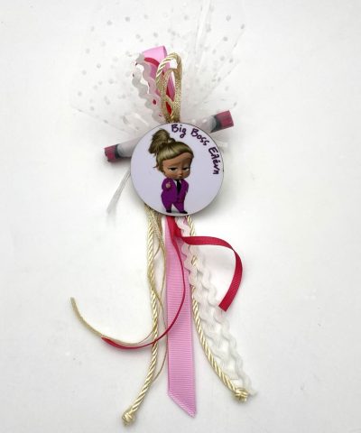 Μπομπονιέρες βάπτισης με το Βaby Boss Girl