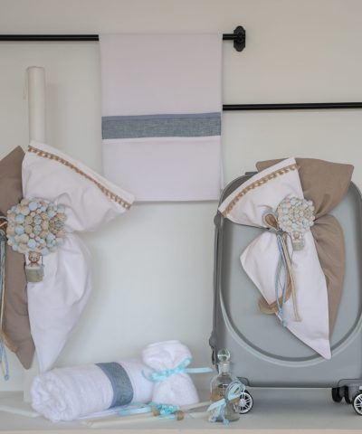 Σετ βάπτισης με βαλίτσα "Αρκουδάκι"