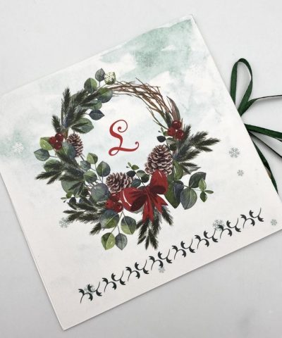 Χριστουγεννιάτικο Προσκλητήριο βάπτισης