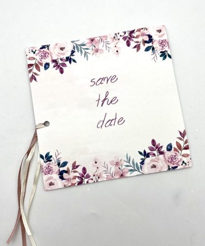 Προσκλητήριο βάπτισης δίπτυχο με αστέρια