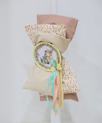 Σετ βάπτισης με βαλίτσα με τα ζωάκια του δάσους