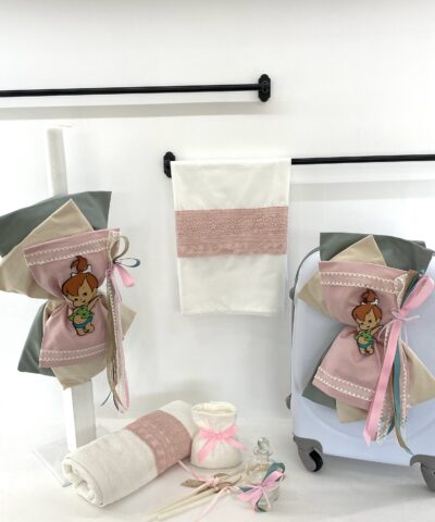 Σετ βάπτισης με βαλίτσα Σταλίτσα