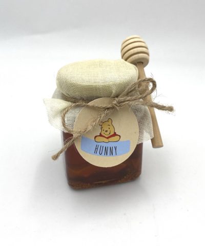 Μπομπονιέρες βάπτισης βαζάκι με μέλι